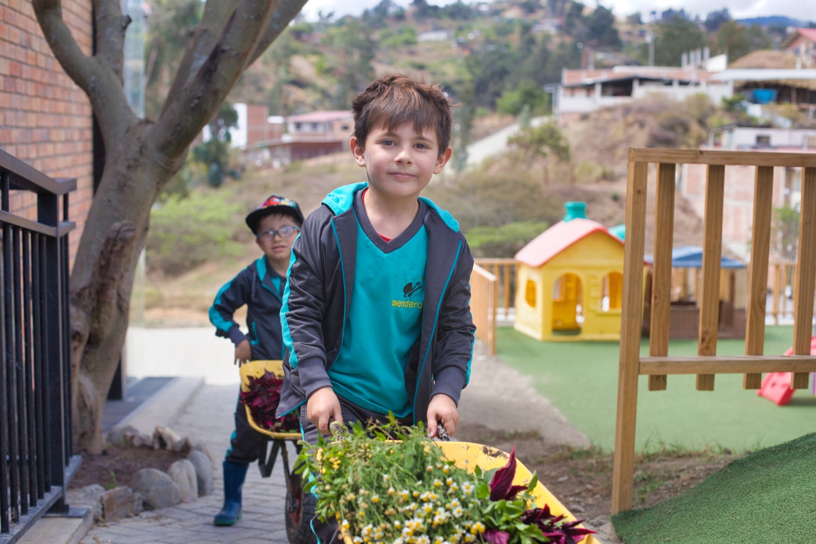 Vida escolar en Escuela Sendero